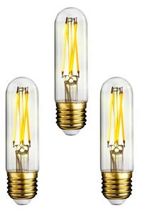 3-pack Bec LED 7,5W (900lm) T30 CRI90 Reglabil E27 - e3light