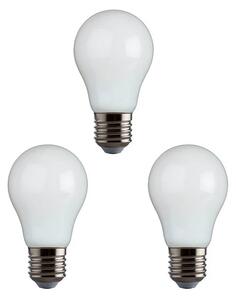3-pack Bec LED 4W (470lm) Opal CRI95 Reglabil E27 - e3light