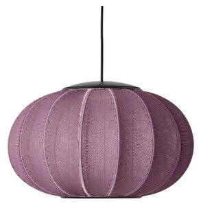 Knit-Wit 45 Oval LED Lustră Pendul Burgundy - Made By Hand