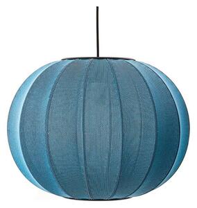 Knit-Wit 45 Round LED Lustră Pendul Blue Stone - Made By Hand