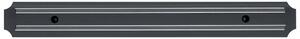 Suport magnetic pentru cutite de bucatarie IdeallStore, PVC, 49 cm, negru