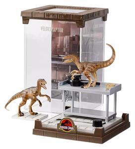 Figurina de colectie Jurassic Park IdeallStore®, Lab Velociraptors, 18 cm, suport sticla inclus