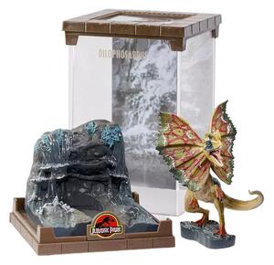 Figurina de colectie Jurassic Park IdeallStore®, Dilophosaurus, 18 cm, suport sticla inclus