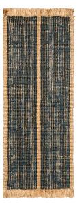 Athens Stripes Covor 80x200 Natural/Ink Blue - Ferm Living