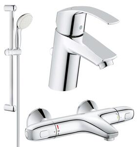 Set complet baterii baie cada termostat Grohe Grohtherm 1000 (33265002,34155003,27853001)