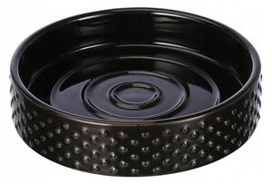 Erga Madrid, suport ceramica pentru sapun, negru, ERG-SEP-10MYDMADRBLAC