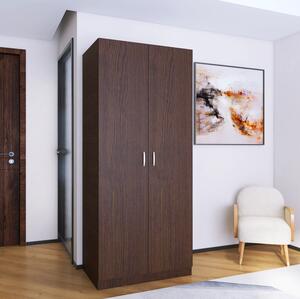 Dulap MIRCO cu rafturi, 200x60x50cm, Culoare Wenge, Pal 18mm
