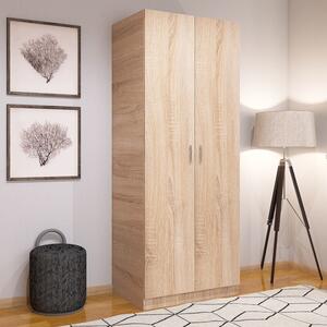 Dulap Depozitare RIO, Stejar Sonoma 175x100x50cm, Material PAL 18mm
