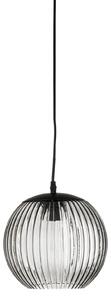 Lustră Pendul Bloomingville, Sybia, reglabil, Gri, Sala de mese, Sticlă, Scandinavă