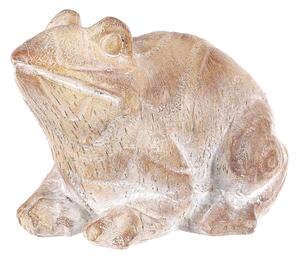 Decorațiuni de grădină statuie Broască, poliresină, 16 x 12 x 11 cm