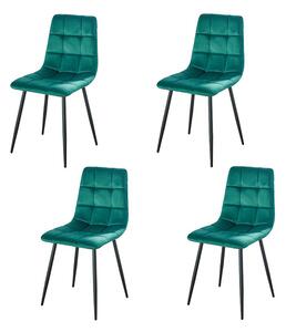 Set 4 Scaune KJC37 Verde