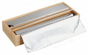 Kesper 58044 Tavă pentru folie de bucătărie dinbambus, 3 5 x 13 x 5,5 cm
