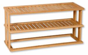 Kesper 58806 Raft de bucătărie din bambus, 55 x 27x 20 cm