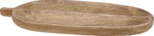 Tavă de decorare în formă de frunză Mango, 40 x 18cm
