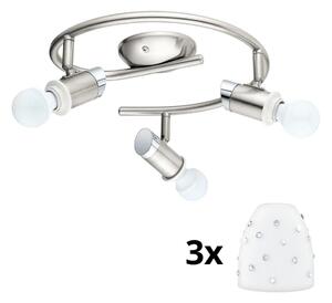 Spot LED Eglo MY CHOICE 3xE14/4W/230V crom/alb