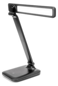Lampă de masă LED tactilă reglabilă cu port USB REMUS LED/5W/230V, neagră