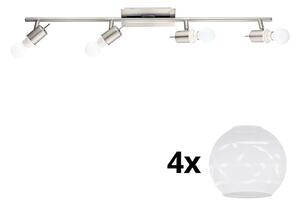 Spot LED Eglo MY CHOICE 4xE14/4W/230V crom/alb