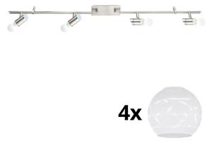 Spot LED Eglo MY CHOICE 4xE14/4W/230V crom/alb