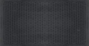 Covoraș cauciuc Blocks negru 90x150 cm