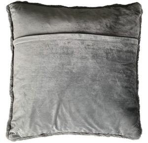 Pernă decorativă Solevito Romance antracit 60x60 cm