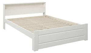 Pat cu somiera Flavion, lemn masiv 180/200 cm