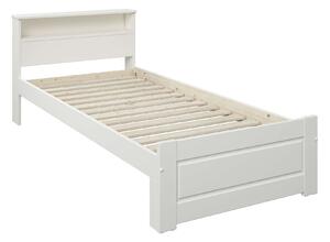 Pat cu somiera Flavion, lemn masiv 90/200 cm
