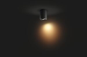 Spot aplicat Phillips Hue Pillar GU10 max. 1x5W, bec LED inclus, negru