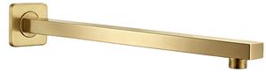 Braț de duș pătrat REA JS-9022BG 40cm Brush Gold