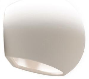 Aplică perete interior Globe E27 max. 1x60W, alb/ceramică