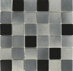 Mozaic ceramic 28,8x28,8 cm gri mat