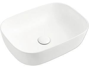 Lavoar pe blat Jungborn FOUR 46,5x33 cm alb mat