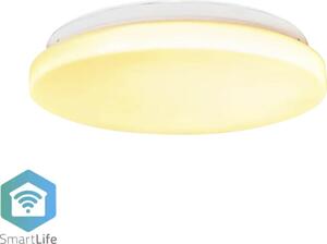 Plafonieră cu LED integrat Nedis SmartLife 18W 1820 lumeni, lumină RGB, albă, conexiune WiFi