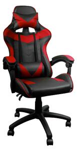 Scaun de joc Aga MR2080 Negru - Roșu
