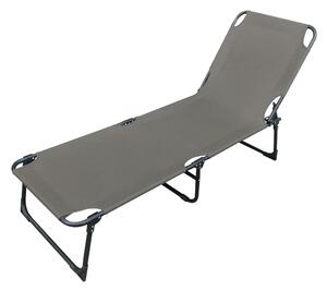Linder Exclusiv Zahradní lehátko MC37201G Šedé