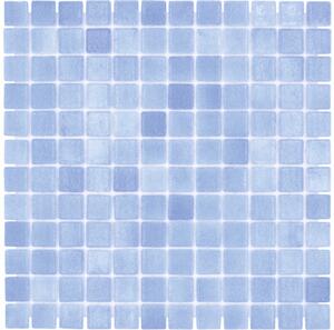 Mozaic piscină sticlă VP110PAT albastru 31,6x31,6 cm