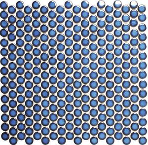 Mozaic piscină ceramic 451N albastru cobalt 32x30,5 cm
