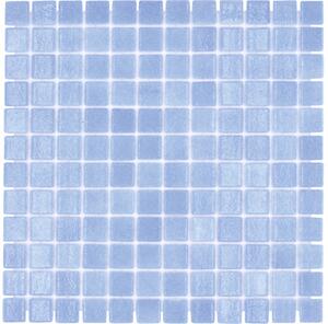 Mozaic piscină sticlă VP110PUR albastru 31,6x31,6 cm