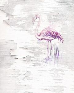 Fototapet vlies 6007A-VD2 Pink Flamingo 200x250 cm