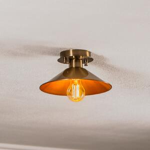 Opviq Plafonieră Berceste N-662 1 bec Ø24cm aur antic, reglabil, Bronz / Alamă Veche, Camera de zi / sufragerie, Metal
