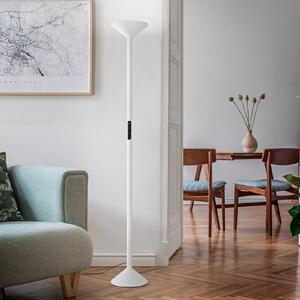 Fabas Luce Lampadar LED Tratto, alb, metal, CCT, dimabil, reglabil, Alb, Camera de zi / sufragerie, Metal, Modern