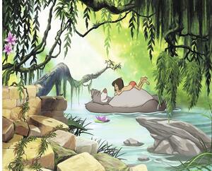 Fototapet hârtie 8-4106 Disney Edition 4 Jungle Book Swimming Baloo 368x254 cm