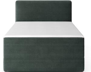 Pat boxspringbett Alamito verde inchis 120/200 cm