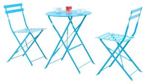 Set de mobilier de terasă Corsica Garden Point albastru