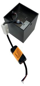 Spot LED LED/5W/230V 3000/4000/6400K 7,5x7,5 cm negru