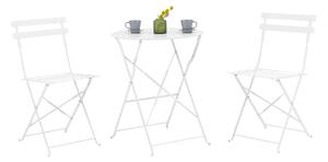 Set de mobilier de terasă Corsica Garden Point alb