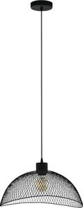 Pendul Pompeya E27 max. 1x60W Ø45 cm, negru