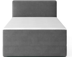 Pat boxspringbett Alamito gri 120/200 cm