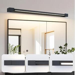 Brilagi-LED Lampă pentru oglindă de baie AQUA LINE LED, 24W, 230V, 90 cm, IP44, negru
