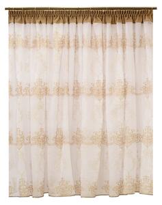 Perdea Velaria cu imprimeu baroc bej, 330x185 cm