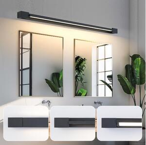 Brilagi-LED Aplica LED pentru oglindă de baie AQUA LINE, 36W, 230V, 120 cm, IP44, negru